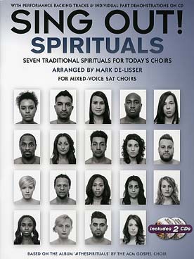 Illustration de SING OUT ! (SAT/Piano) - The Spirituals