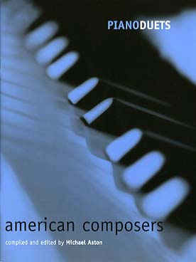 Illustration de PIANO DUETS - American composers