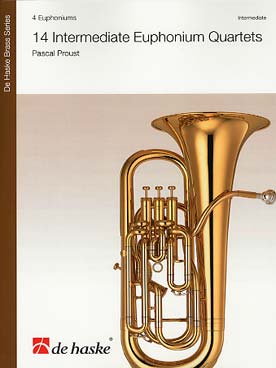Illustration de 14 Intermediate euphonium quartets