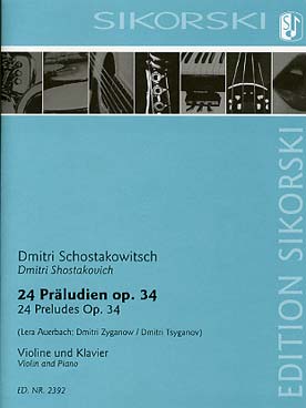 Illustration chostakovitch preludes op. 34 (24)