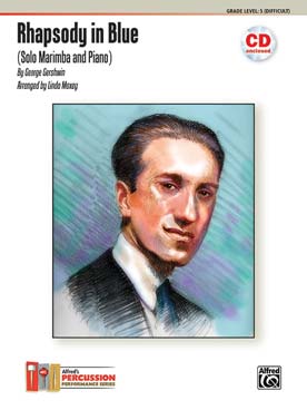 Illustration de Rhapsody in blue pour marimba et piano