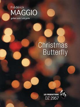 Illustration maggio f christmas butterfly