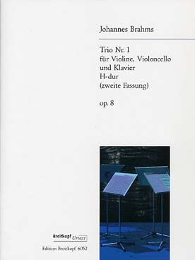 Illustration de Trio op. 8/1 en si M - 2e Version