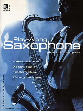 Illustration play-along saxophone blues boogie + cd