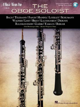 Illustration de THE OBOE SOLOIST : classic solos for oboe