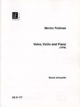 Illustration de Voice, violin and piano