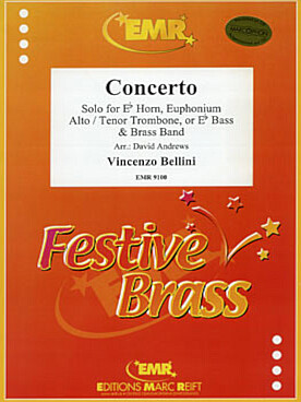 Illustration de Concerto pour cor et orchestre de cuivres
