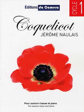 Illustration de Coquelicot pour saxhorn basse (cycle 1)