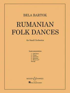 Illustration de Danses roumaines pour petit orchestre