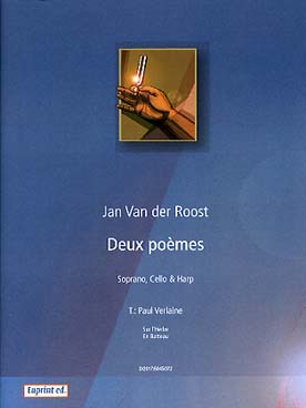 Illustration van der roost deux poemes