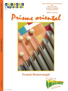 Illustration de Prisme oriental pour flûte et ensemble de percussions