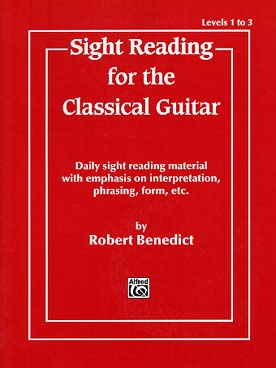 Illustration benedict sight reading for guitar i-iii