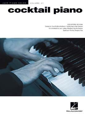 Illustration de JAZZ PIANO SOLOS - Vol.31 : Cocktail piano