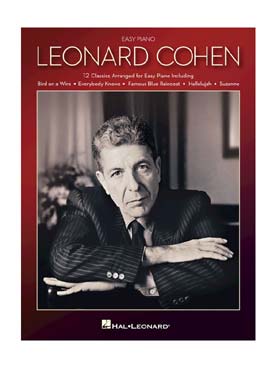 Illustration de LEONARD COHEN FOR EASY PIANO
