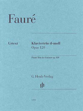 Illustration de Trio avec piano op. 120 (conducteur et parties)
