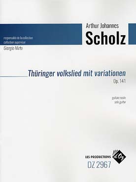 Illustration de Thüringer volkslied mit variationen op. 141