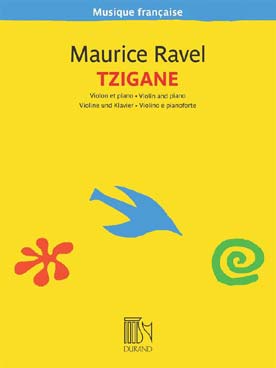 Illustration ravel tzigane