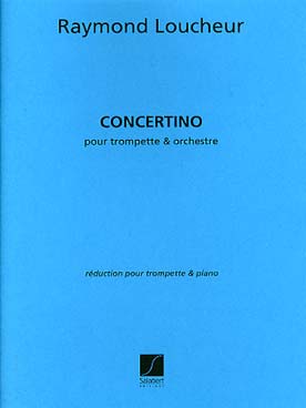 Illustration de Concertino pour trompette et orchestre réd. piano