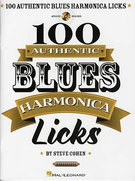 Illustration 100 authentic blues harmonica licks
