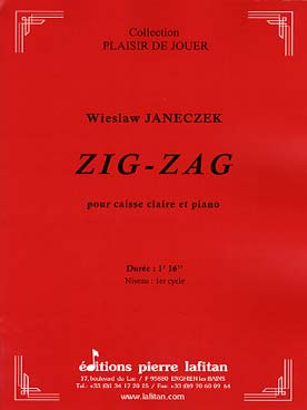 Illustration de Zig-Zag pour caisse claire et piano