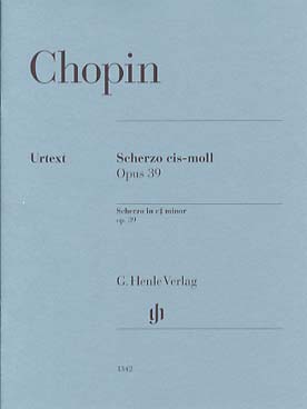 Illustration de Scherzo N° 3 op. 39 en do # m