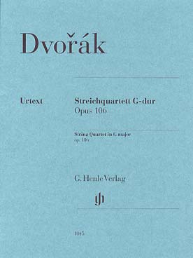 Illustration de Quatuor à cordes op. 106 en sol M