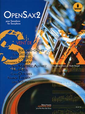 Illustration de OPEN SAX avec carte de téléchargement : Georgel, Lorusso, Markeas, Olivares, Martinez Alvarez, Bertarnd-Cagnes... - Vol. 2