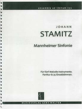 Illustration de Mannheimer Sinfonie (conducteur et 35 parties)