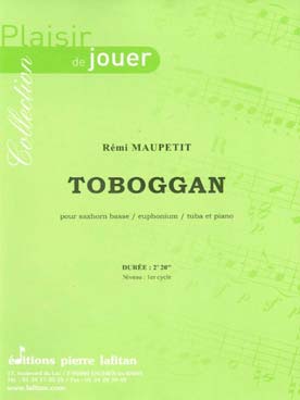 Illustration de Toboggan pour saxhorn basse (ou tuba ou euphonium) et piano