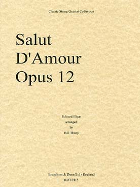 Illustration de Salut d'amour op. 12 - Conducteur
