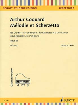 Illustration de Mélodie et scherzetto op. 68