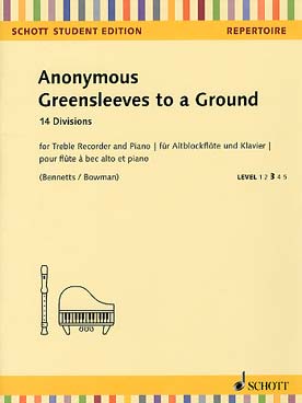 Illustration anonyme greensleeves to a ground