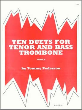 Illustration de 10 Duets for tenor and bass trombone