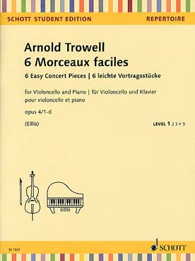 Illustration de 6 Morceaux faciles op. 4 - N° 1 à 6