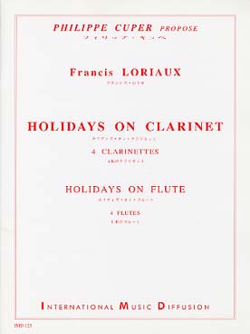 Illustration de Holidays on clarinet