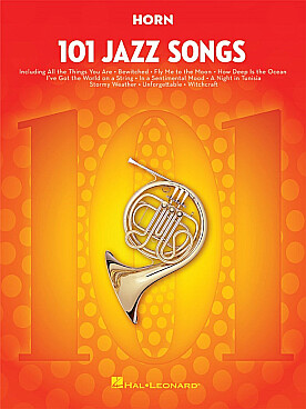 Illustration de 101 JAZZ SONGS FOR HORN