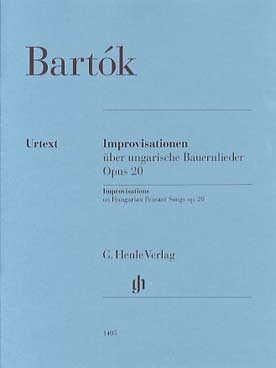 Illustration de Improvisations on Hungarian Peasant songs op. 20   