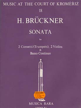 Illustration de Sonate pour 2 trompettes, 2 violons et basse continue