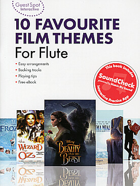 Illustration de GUEST SPOT - 10 Favorite film themes for flute