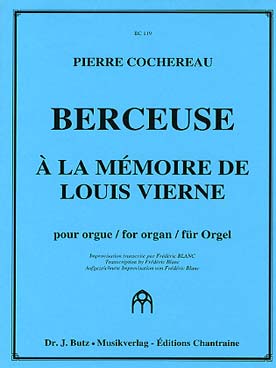 Illustration de Berceuse à la mémoire de Louis Vierne
