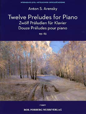 Illustration de 12 Préludes op. 63