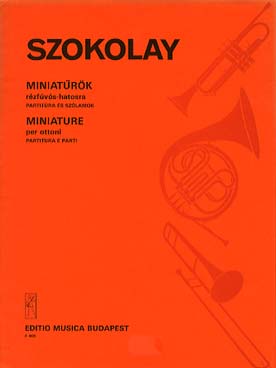 Illustration de Miniatures pour 3 trompettes, 2 trombones et 1 tuba