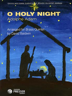 Illustration adam o holy night