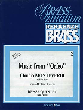 Illustration de Music from Orfeo