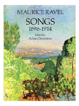 Illustration ravel songs 1896-1914