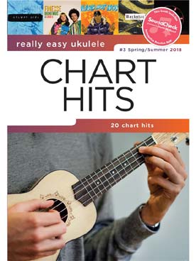 Illustration really easy ukulele chart hits #3 2018
