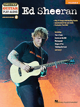 Illustration de DELUXE GUITAR PLAY-ALONG - Vol 9 : Ed Sheeran