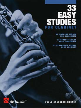 Illustration de 33 Easy studies for clarinet