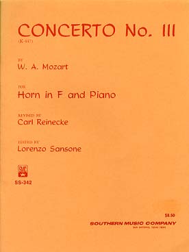 Illustration de Concerto N° 3 K.447