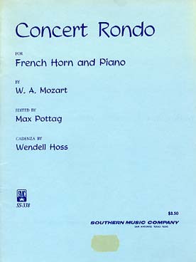 Illustration mozart concert rondo k. 371